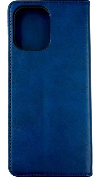 Чехол книжка Amsterdam для Xiaomi Redmi 12 синий 091233 фото
