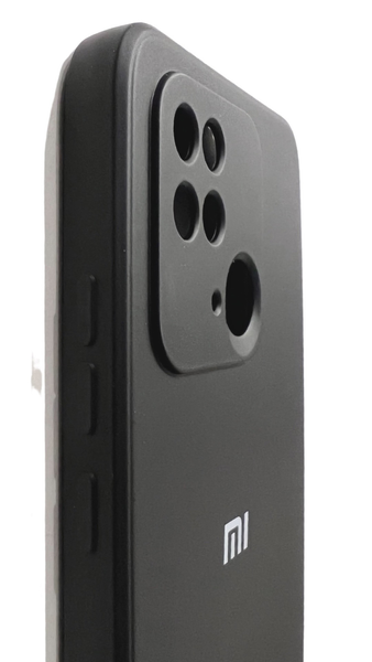 Чохол силіконовий Soft touch для Xiaomi Redmi 10C / чорний 086305 фото