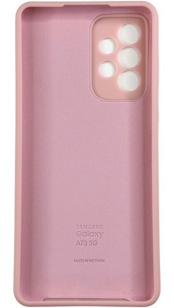 Чохол Soft touch для Samsung Galaxy A73 (5G) / рожевий 095425 фото