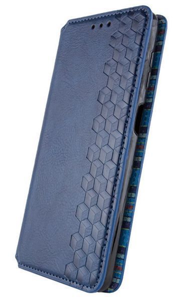 Шкіряний чохол книжка Cubic для Poco C75 / синій 201227 фото