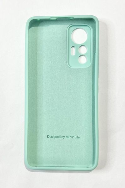Чохол Soft touch для Xiaomi 12 Lite / бірюзовий 087601 фото