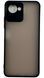 TPU чехол накладка Matte Color Case для Realme C30 черный 092640 фото 3