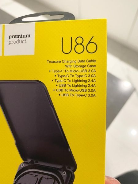 Кабель + набір перехідників і підставка Hoco U86 (6 в 1) 87654 фото