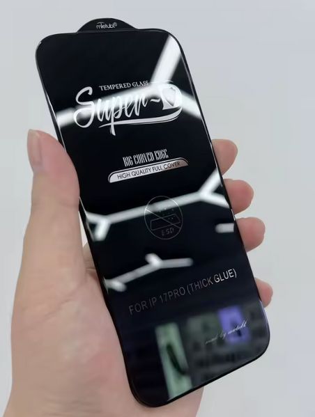 Захисне скло MIETUBL ESD для iPhone 17 Pro / чорне 203760 фото