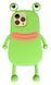 Силиконовый 3D чехол Sleepy Snail для iPhone 15 Pro Max / зеленый 098910 фото 1