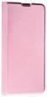 Кожаный чехол книжка Fibra case на Samsung Galaxy A57 (5G) / розовый