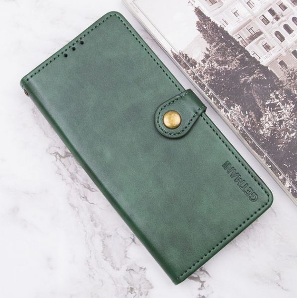 Шкіряний чохол книжка Galant Book для Motorola G05 / зелений 202674 фото