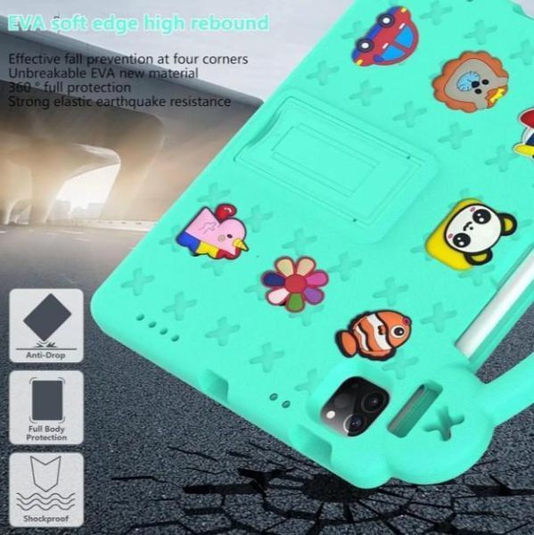 Чохол Junior Case Tablet на планшет Poco Pad X1 (11.2") / бірюзовий 100876 фото