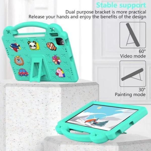 Чохол Junior Case Tablet на планшет Poco Pad X1 (11.2") / бірюзовий 100876 фото