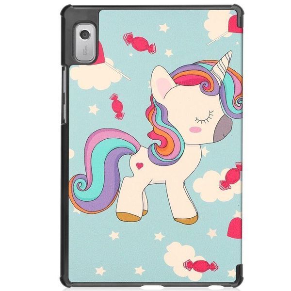 Шкіряний чохол книжка Crazy Horse для Lenovo Tab M9 (9")/pony 098575 фото