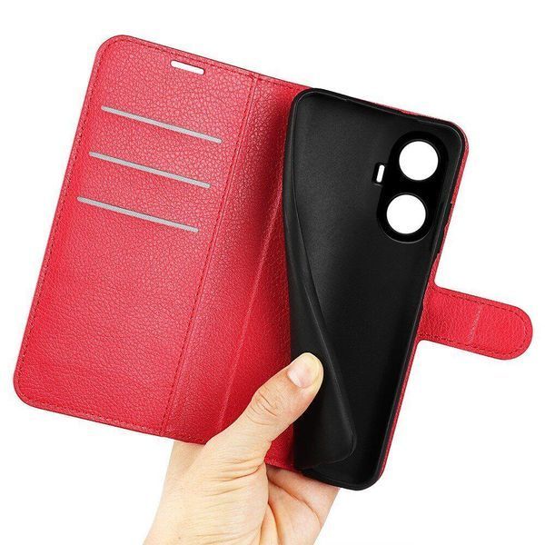 Чохол книжка Lichee для Realme C55 червоний 089832 фото