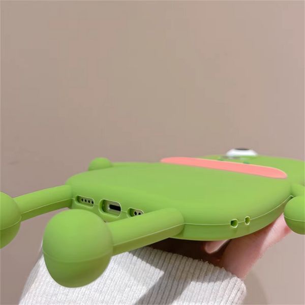 Силиконовый 3D чехол Sleepy Snail для iPhone 15 Pro Max / зеленый 098910 фото