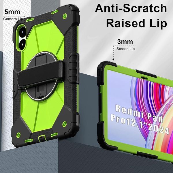 Чехол Protective force на Xiaomi Redmi Pad Pro (12.1") / салатовый 097769 фото