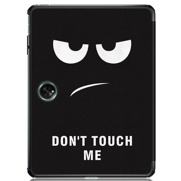 Шкіряний чохол-книжка Crazy Horse для OPPO Pad 2 (11.61") / dont touch 097720 фото