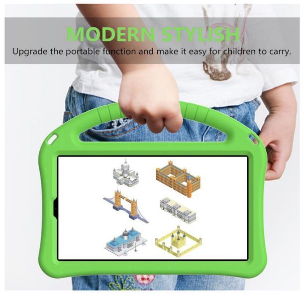 Чехол New Kids Case на Samsung Galaxy Tab A9 Plus 11" (зеленый) 200092 фото