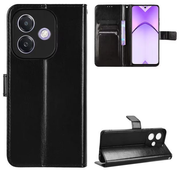 Чехол книжка Book case для OPPO A40M / черный 201715 фото