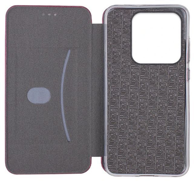 Чохол книжка Elegant book для Realme Note 60X (RMX3938) / бордовий 202306 фото