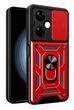 PC + TPU чохол Camshield Armor для OPPO A3x (4G) / червоний 097641 фото