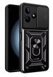 PC + TPU чехол Camshield Armor для Realme Note 50 / черный 097674 фото