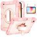 PC + TPU чохол Carbon Armor Cover Tablet на Samsung Galaxy Tab S7 / Tab S8 (11") / рожевий 097697 фото 1