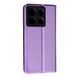 Шкіряний чохол книжка Fibra case на Xiaomi Redmi Note 13 Pro (5G) / фіолетовий 095871 фото 2