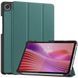 Чохол книжка Crazy Horse на планшет Lenovo Tab One (8.7") / темно-зелений 100066 фото 1