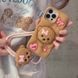 Силіконовий 3D чохол Cute Poodle для iPhone 15 Pro Max/коричневий 099460 фото 4