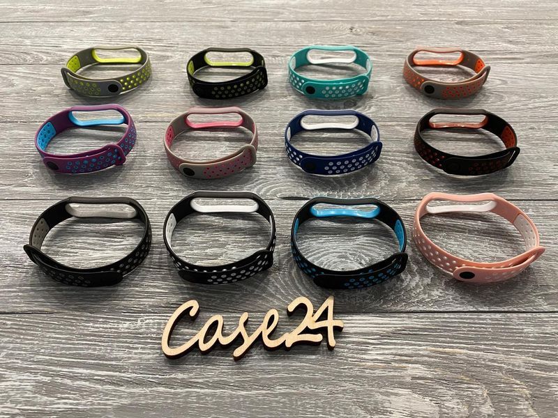 Ремінець на Xiaomi Mi Band 5 \ 6 (12 видів) 81546 фото
