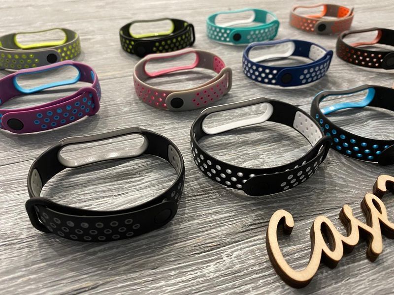 Ремінець на Xiaomi Mi Band 5 \ 6 (12 видів) 81546 фото