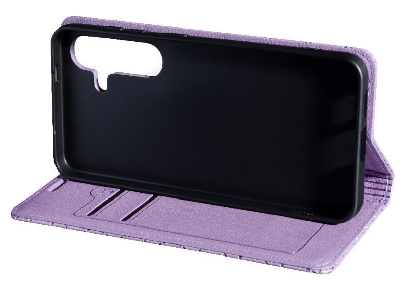 Чохол книжка Deluxe на Samsung Galaxy S25 / фіолетовий 202843 фото