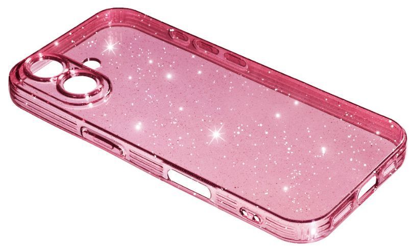 Чохол силіконовий Clear Shine на iPhone 16 / рожевий 203220 фото