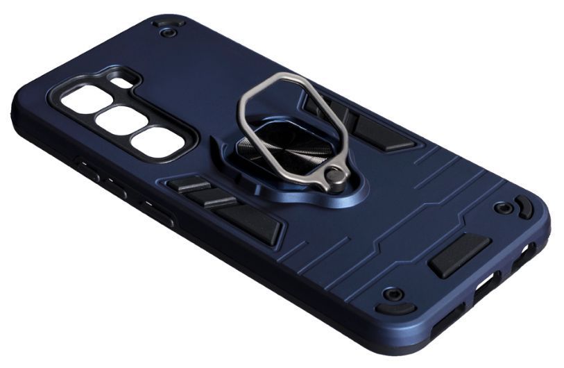 PC + TPU чохол New Transformer для Infinix Hot 50 Pro (X6881) / синій 202862 фото