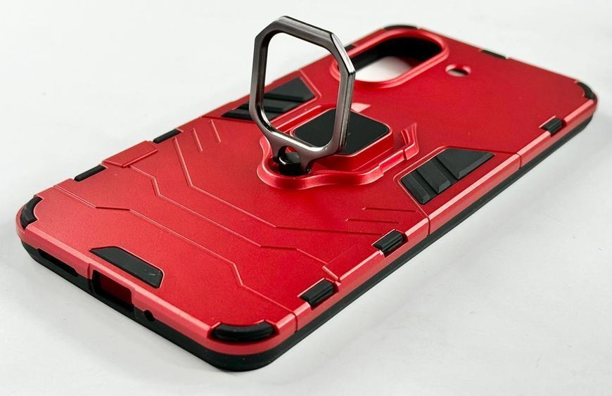 PC + TPU чехол Protective для Xiaomi Redmi 13C красный 095905 фото