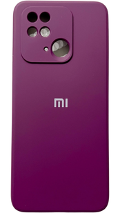 Чехол силиконовый Soft touch для Xiaomi Redmi 10C / баклажановый 086306 фото