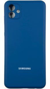 Чехол Soft touch для Samsung Galaxy A04 / синий 087705 фото