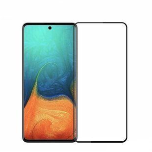 Защитное стекло для Samsung Galaxy S20 Plus / черный 080801 фото