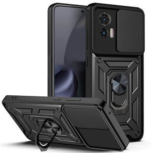 PC + TPU чохол Camshield armor для Motorola Edge 30 Neo / чорний 089381 фото