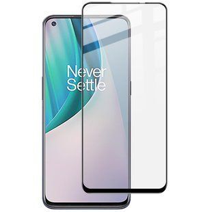 Захисне скло для OnePlus Nord N100 / чорний 083853 фото