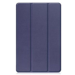 Шкіряний чохол книжка Crazy Horse для Nokia T21 синій 90034 фото
