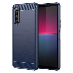 TPU чехол накладка Urban для Sony Xperia 10 IV синий 90089 фото