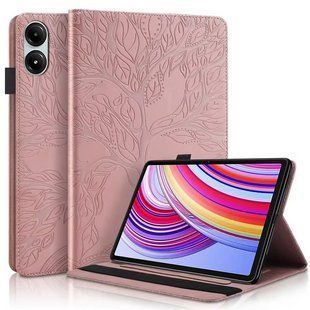 Чохол книжка Wood Book на планшет Xiaomi Redmi Pad Pro (12.1")/рожевий 098701 фото