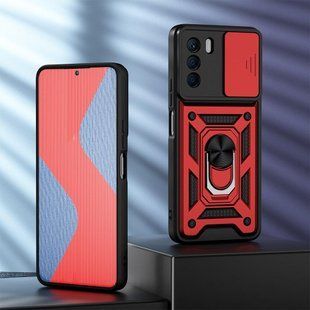PC + TPU чохол Camshield armor для Infinix Zero 5G / червоний 089230 фото