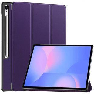 Чохол книжка Crazy Horse на планшет Samsung Galaxy Tab S10 FE Plus (13.1") / фіолетовий 100095 фото