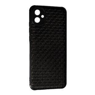 TPU чехол накладка Leather Case для Samsung Galaxy A04E Плетенка 089081 фото