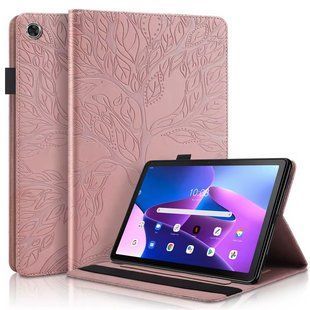 Чохол книжка Wood Book на планшет Lenovo Tab M10 (3rd Gen) 10.1" / рожевий 098352 фото