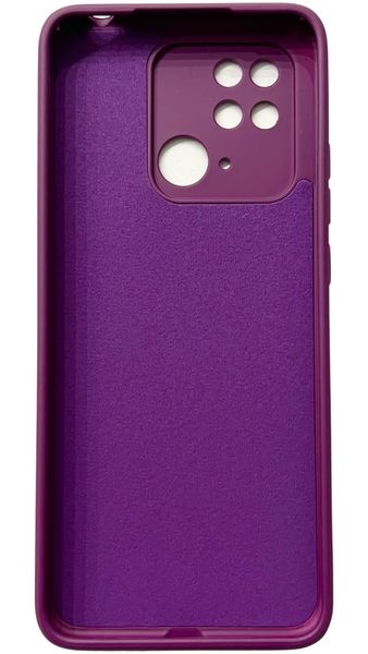 Чохол силіконовий Soft touch для Xiaomi Redmi 10C / баклажановий 086306 фото