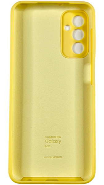 Чохол силіконовий Soft touch для Samsung Galaxy M23 5G (на самсунг м23) жовтий 086911 фото