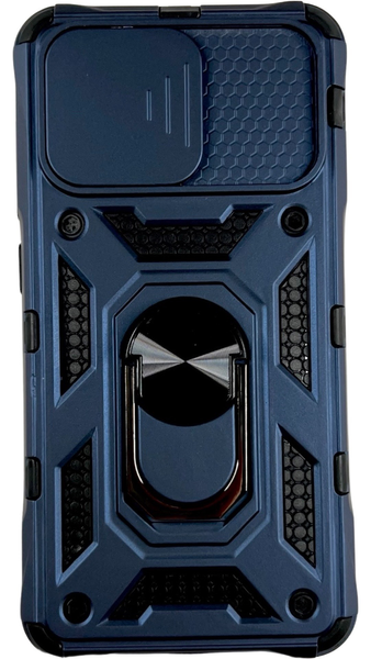 PC + TPU чехол Camshield armor для ZTE Blade L9 (на зте блейд л9) синий 85920 фото