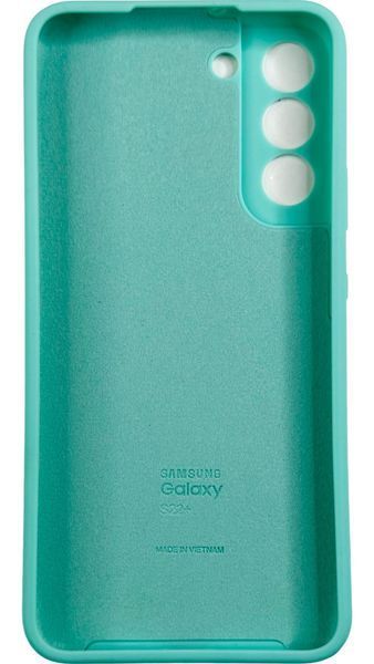 Чехол Soft touch для Samsung Galaxy S22 Plus бирюзовый 095376 фото