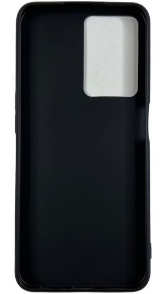 TPU чохол Candy накладка бампер для OPPO A77 5G чорний 90579 фото